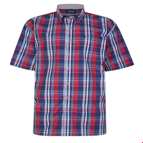 Espionage Red Check S/S Shirt